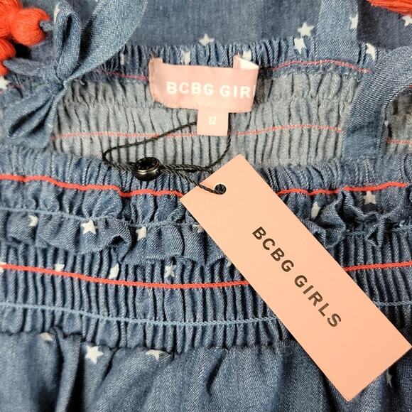 BCBG Girls chambray romper 12 - Picture 4 of 7